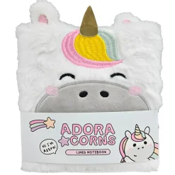 Puckator Cadernos E Blocos > Caderno Peluche - Unicórnio