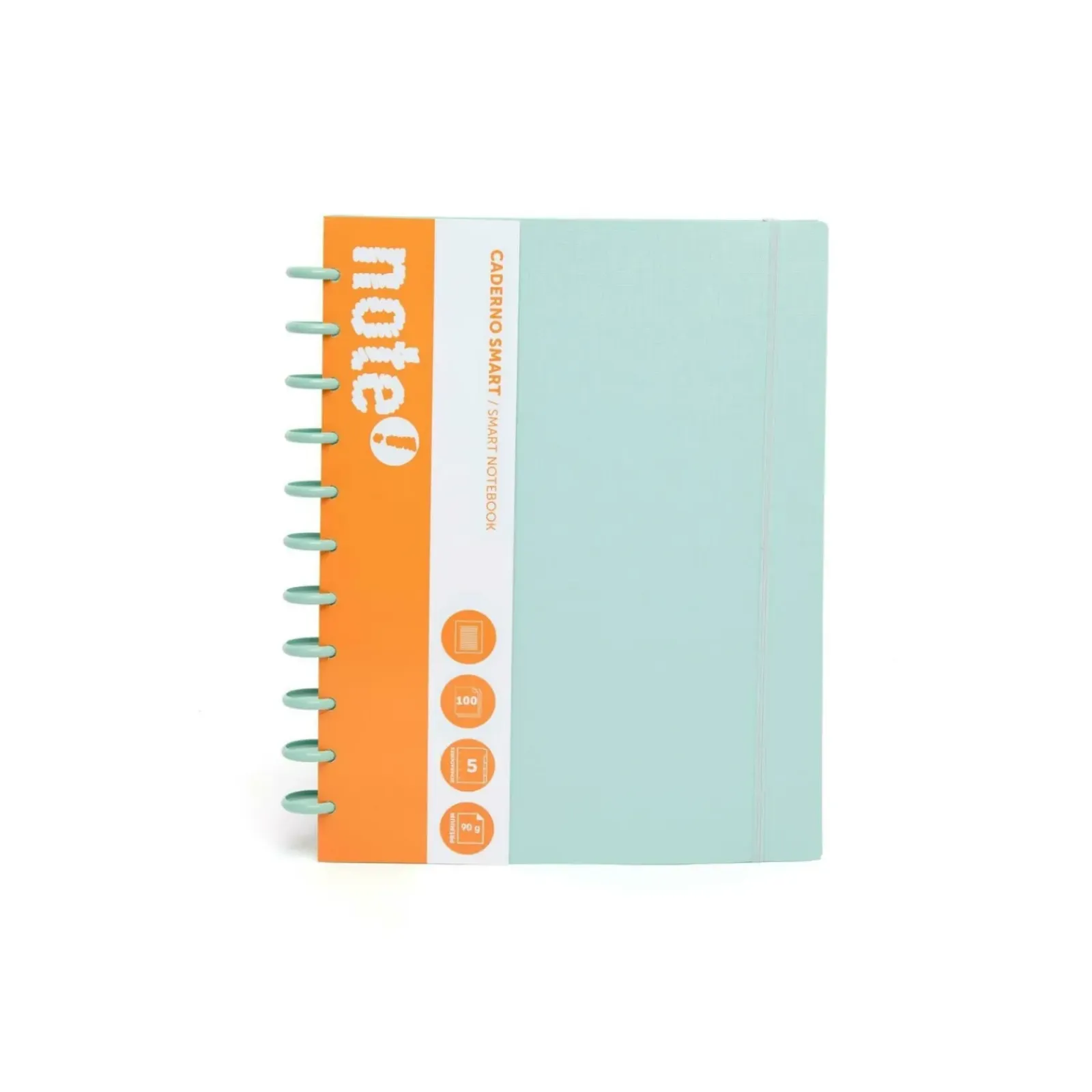 Sale Note! Caderno Smart A4 Azul Pastel