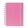 Talia Caderno Smart A4 com Elástico e Suporte Esferográfica 80 Folhas Pautado Rosa