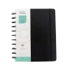 Discount Talia Caderno Smart A4 com Elástico e Suporte Esferográfica 80 Folhas Pautado Preto