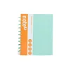 Note! Cadernos E Recargas > Caderno Smart A4 com Elástico 100 Folhas Pautado Verde Pastel