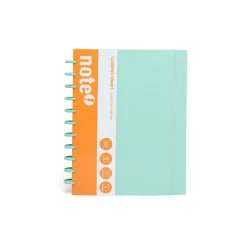 Note! Cadernos E Recargas > Caderno Smart A4 com Elástico 100 Folhas Pautado Verde Pastel