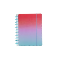 Talia Caderno Smart A4 Pautado 80 folhas Elástico Degrade
