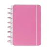 Discount Talia Caderno Smart A5 Pautado 80 Folhas com Elástico e Suporte Esferográfica Rosa