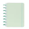 Talia Cadernos E Recargas|Cadernos De Disco > Caderno Smart A5 Pautado 80 Folhas com Elástico e Suporte Esferográfica Verde