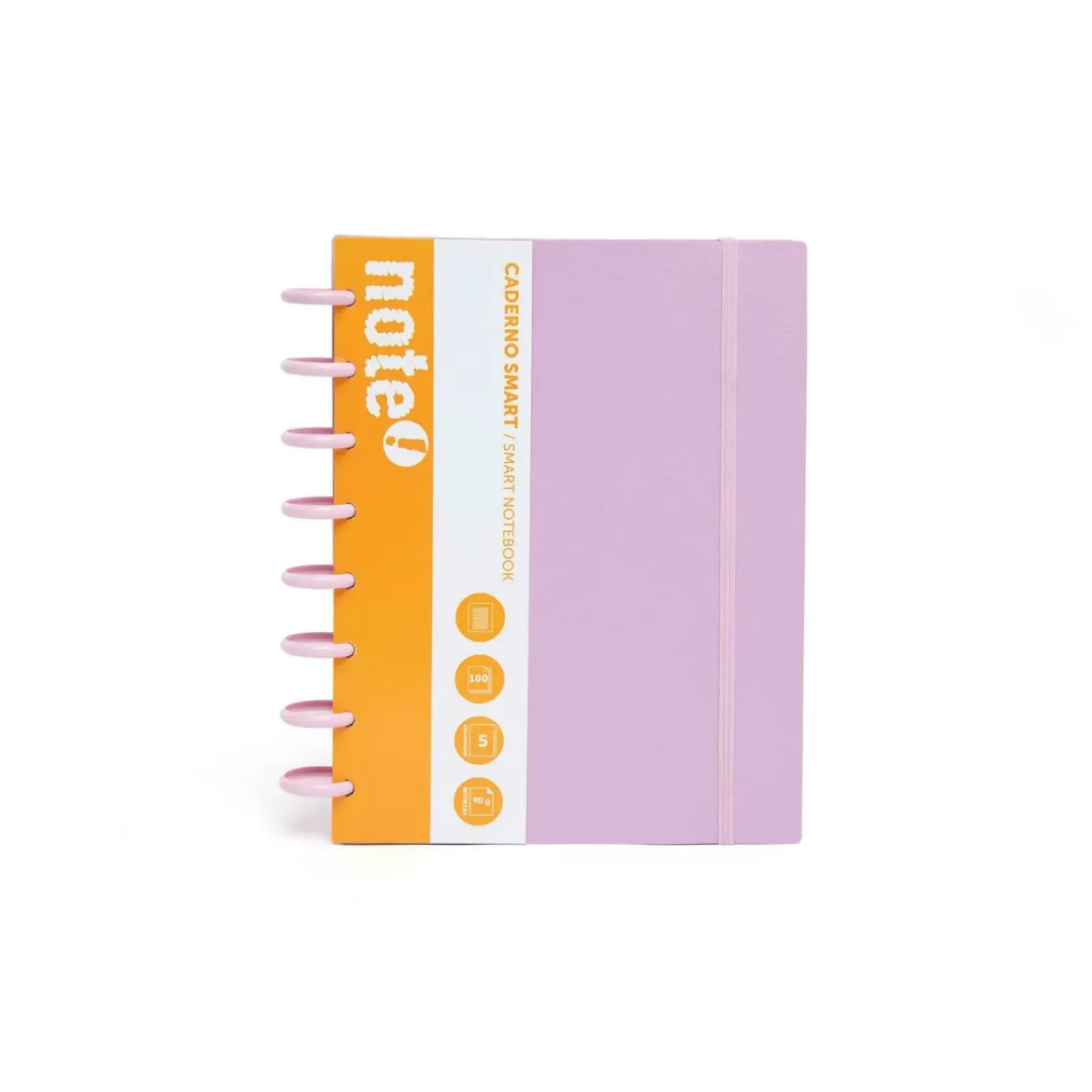 Sale Note! Caderno Smart A5 Rosa Pastel