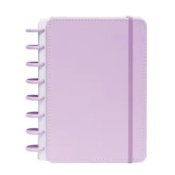 Talia Cadernos E Recargas|Cadernos De Disco > Caderno Smart com Elástico Espiral A5 Pautado Lilás