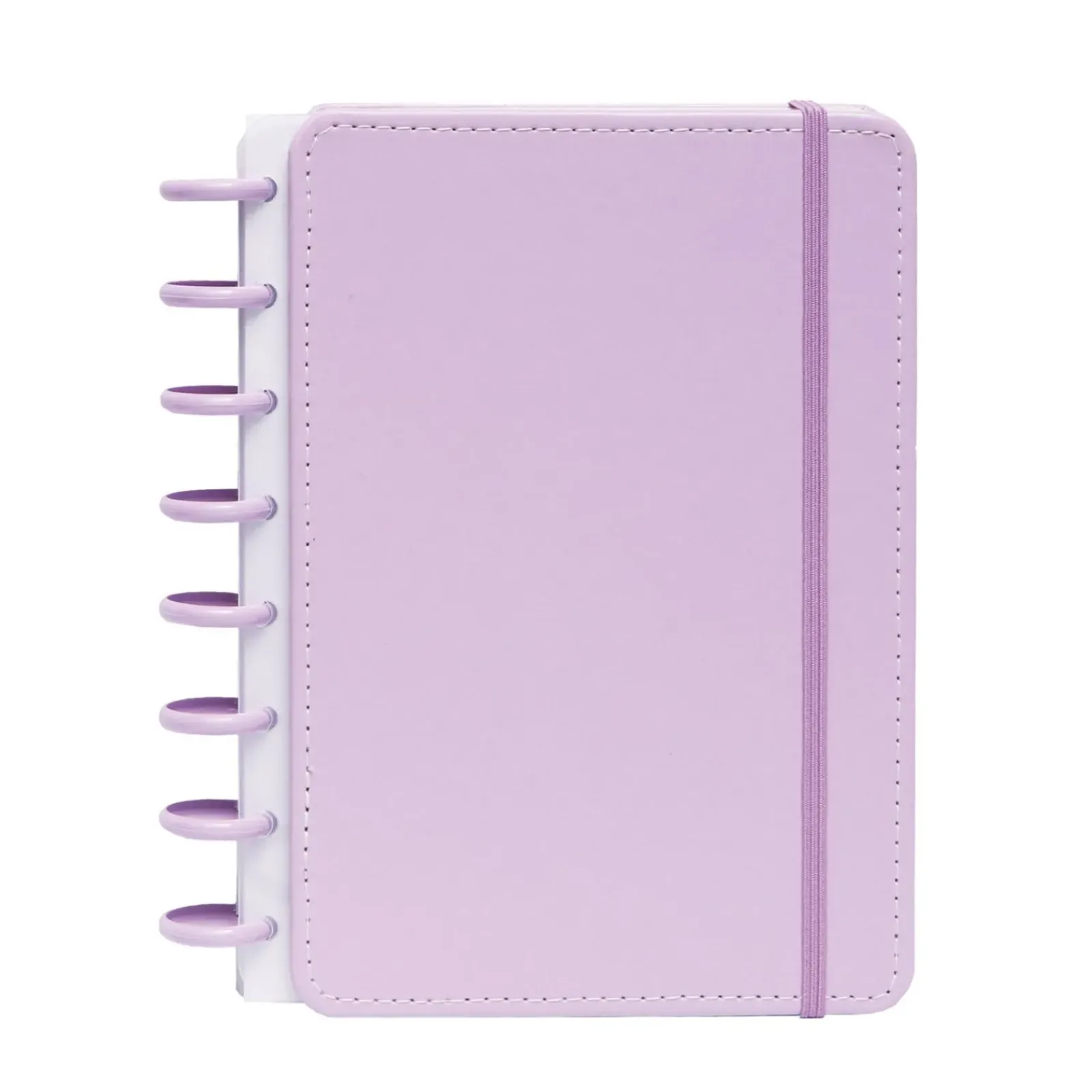 Talia Cadernos E Recargas|Cadernos De Disco > Caderno Smart com Elástico Espiral A5 Pautado Lilás