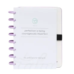 Talia Cadernos E Recargas|Cadernos De Disco > Caderno Smart com Elástico Espiral A5 Pautado Lilás