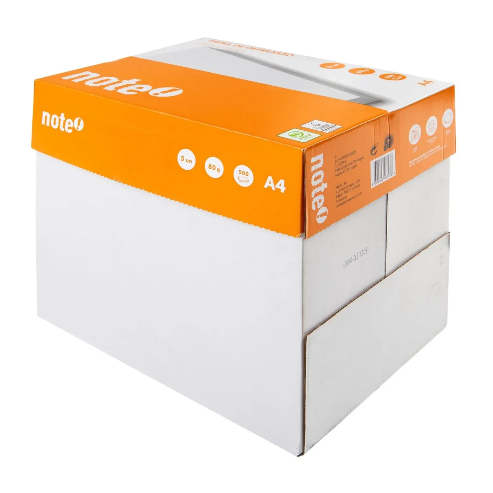 Clearance Note! Caixa de 5 Resmas de Papel de Impressão A4