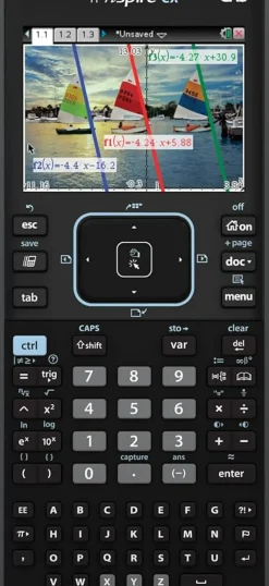 Texas Calculadoras E Flautas > Calculadora Recondicionada Ti Nspire Cx Cas