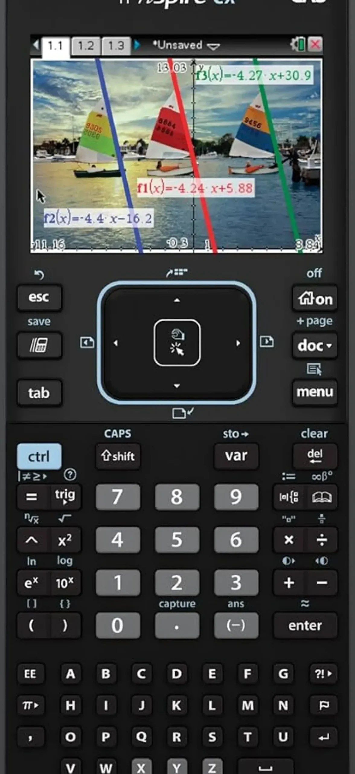 Texas Calculadoras E Flautas > Calculadora Recondicionada Ti Nspire Cx Cas