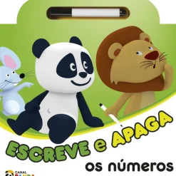 Porto Editora Atividades > Canal Panda - Escreve e Apaga os Números