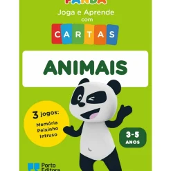 Porto Editora Canal Panda - Joga e Aprende com Cartas - Animais