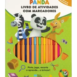 Porto Editora Atividades > Canal Panda - Livro de Atividades com Marcadores