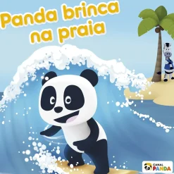 Porto Editora Atividades|Puzzles > Canal Panda - Panda Brinca na Praia - Livro-puzzle