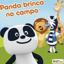 New Porto Editora Canal Panda - Panda Brinca no Campo Livro-puzzle