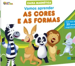 Porto Editora Literatura Infantil > Canal Panda - Vamos Aprender as Cores e as Formas Caixa Magnética