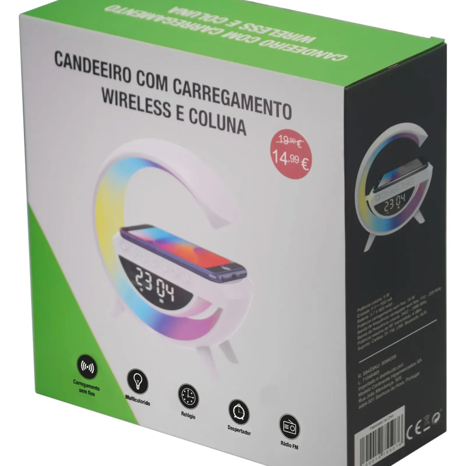 Sale Onetop Candeeiro Com Carregamento Wireless