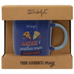 Clearance Mr. Wonderful Caneca - Amizade É Partilhar Roupa,