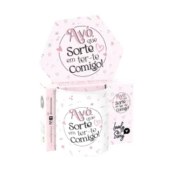 Clearance Lovely Story Caneca - Avó, Que Sorte Em Ter-Te Comigo