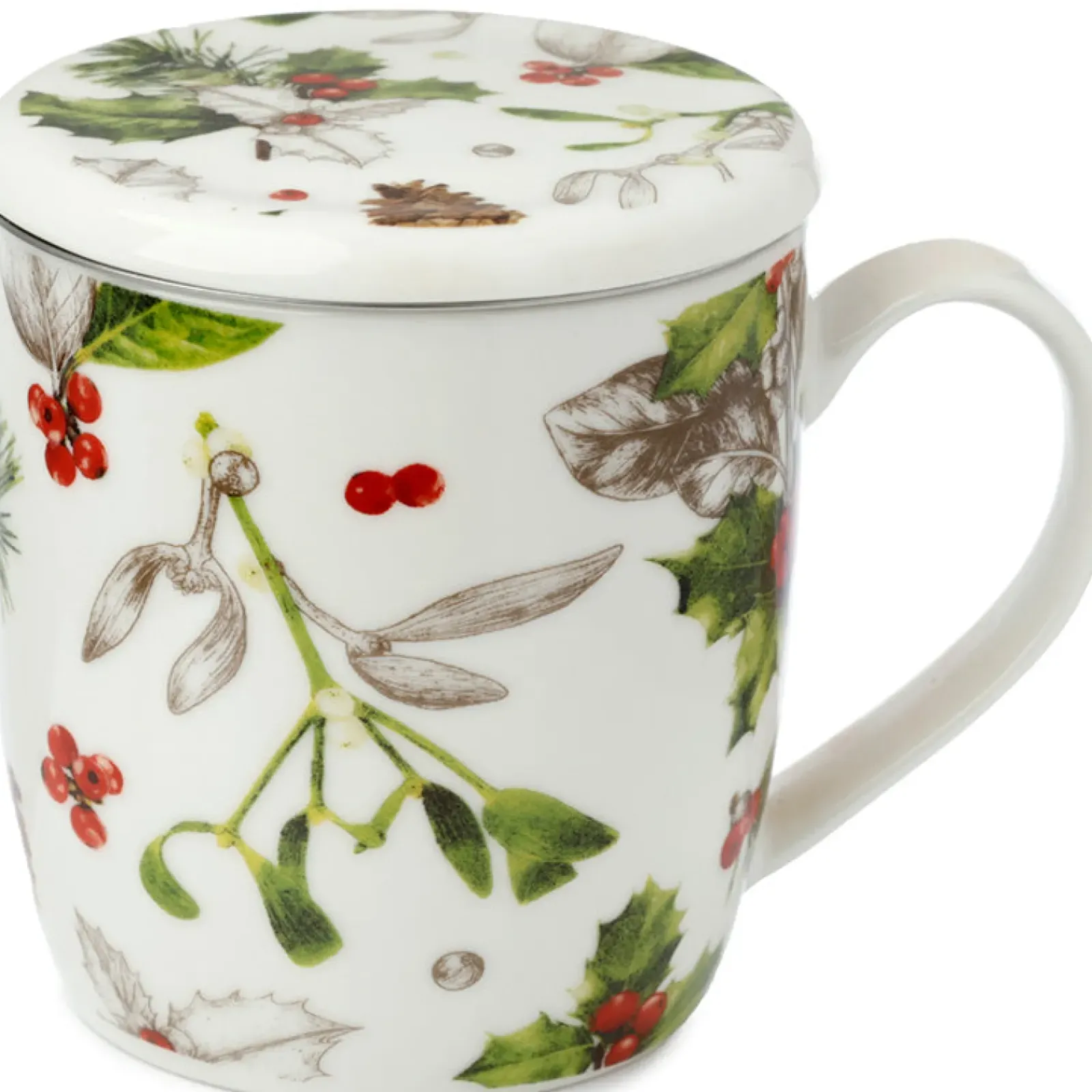 Puckator Canecas > Caneca Com Infusor - Inverno Botânico