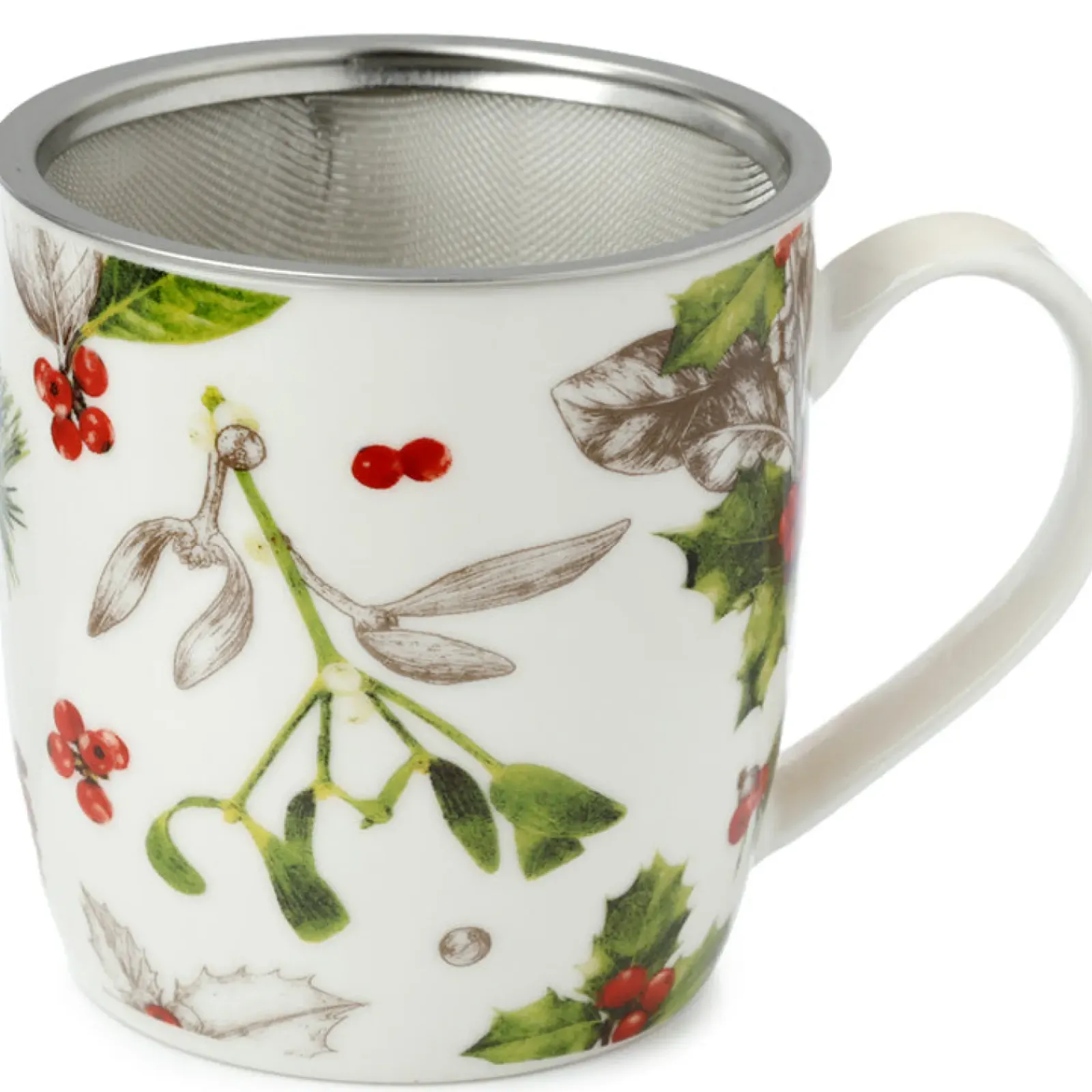 Puckator Canecas > Caneca Com Infusor - Inverno Botânico