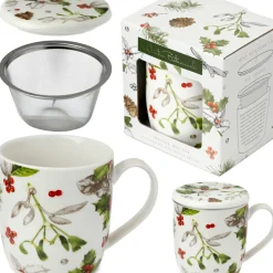 Puckator Canecas > Caneca Com Infusor - Inverno Botânico
