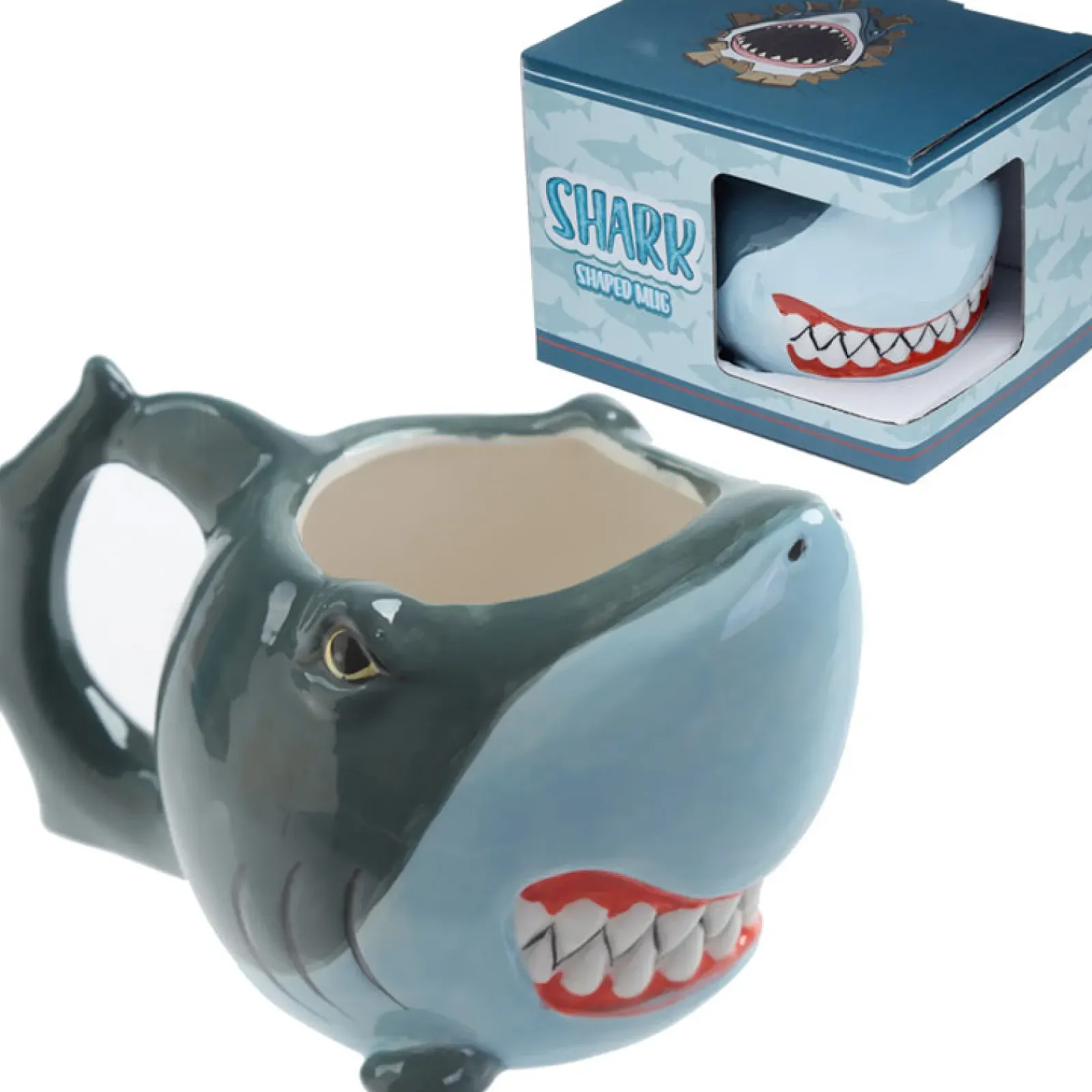Best Puckator Caneca Forma - Tubarão