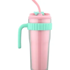 Online Kasa Caneca Happiness 900Ml Rosa e Verde