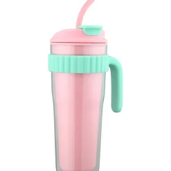 Online Kasa Caneca Happiness 900Ml Rosa e Verde