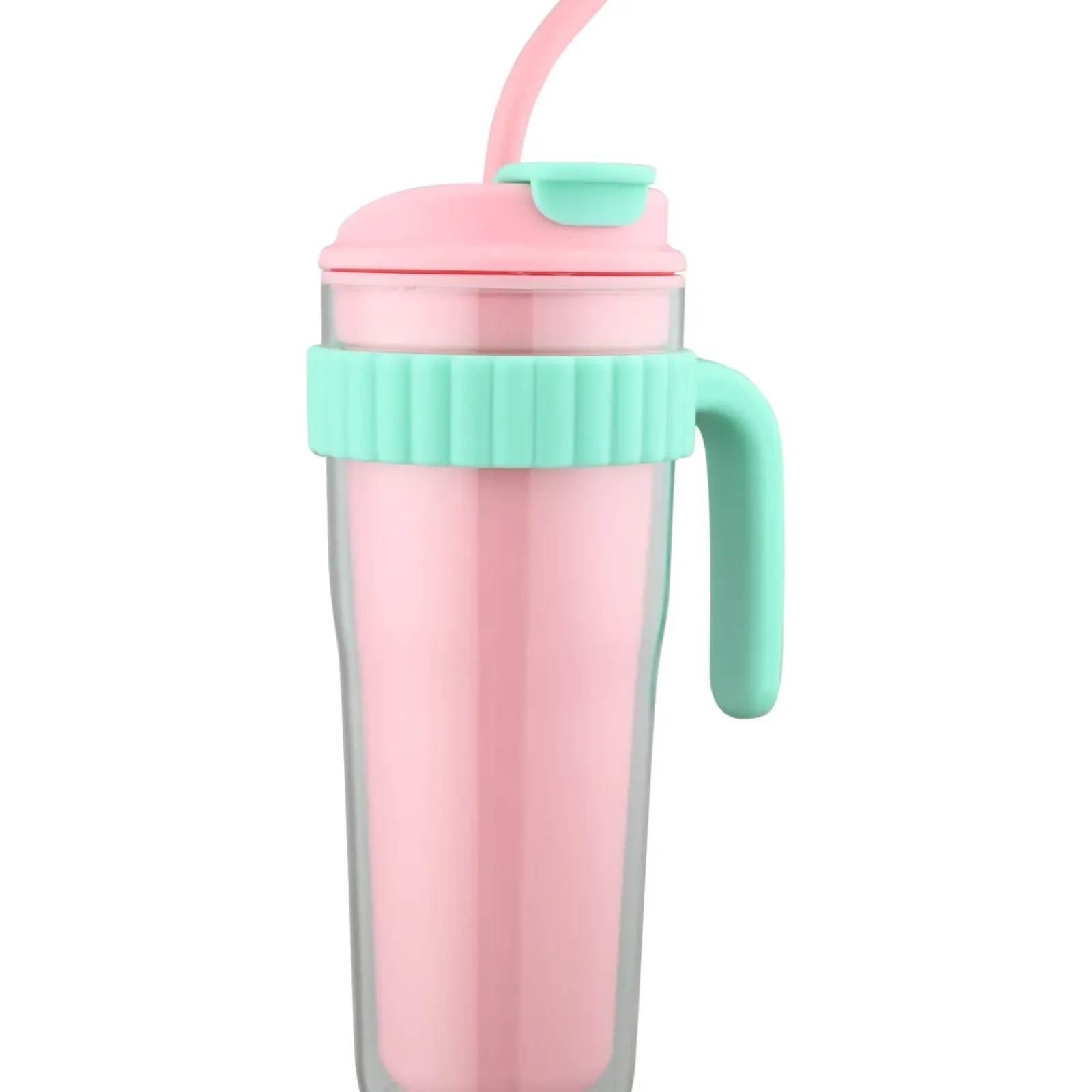 Online Kasa Caneca Happiness 900Ml Rosa e Verde