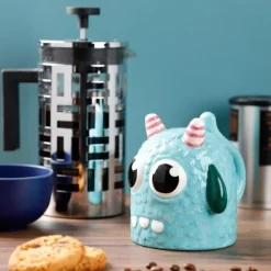 Puckator Lancheiras|Lancheiras > Caneca Invertida - Monstros Azul