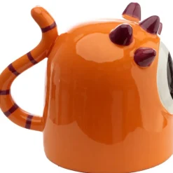 Discount Puckator Caneca Invertida - Monstros Laranja