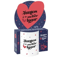Sale Lovely Story Caneca - Juntos É O Melhor Lugar