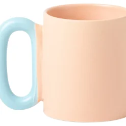 Online Kasa Caneca Laranja com Asa Azul Think