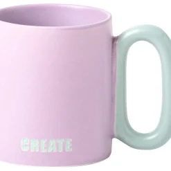Kasa Canecas > Caneca Lilás com Asa Verde Create