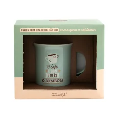 Clearance Mr. Wonderful Caneca - O Café É Bom E Tu És O Bombom
