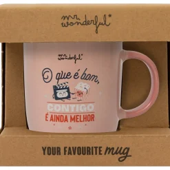 Mr. Wonderful Lancheiras|Lancheiras > Caneca - O Que É Bom, Contigo