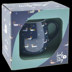 Aurea Canecas > Caneca Oval 400ml - Blue Guau