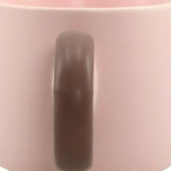 Kasa Lancheiras|Lancheiras > Caneca Rosa Hello com Asa Castanha