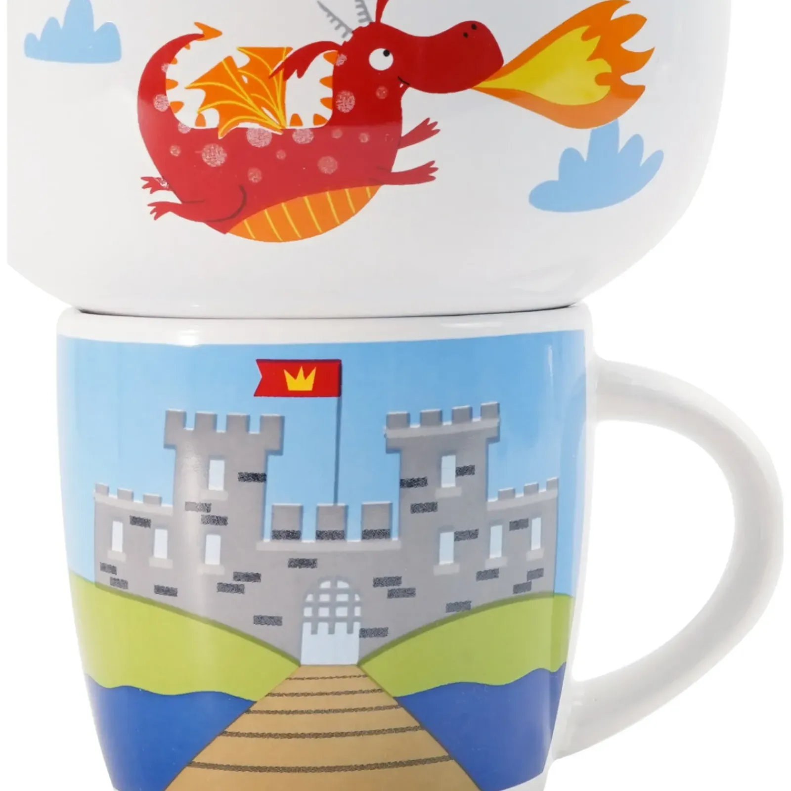 Hot Kasa Caneca + Taça Dinossauro