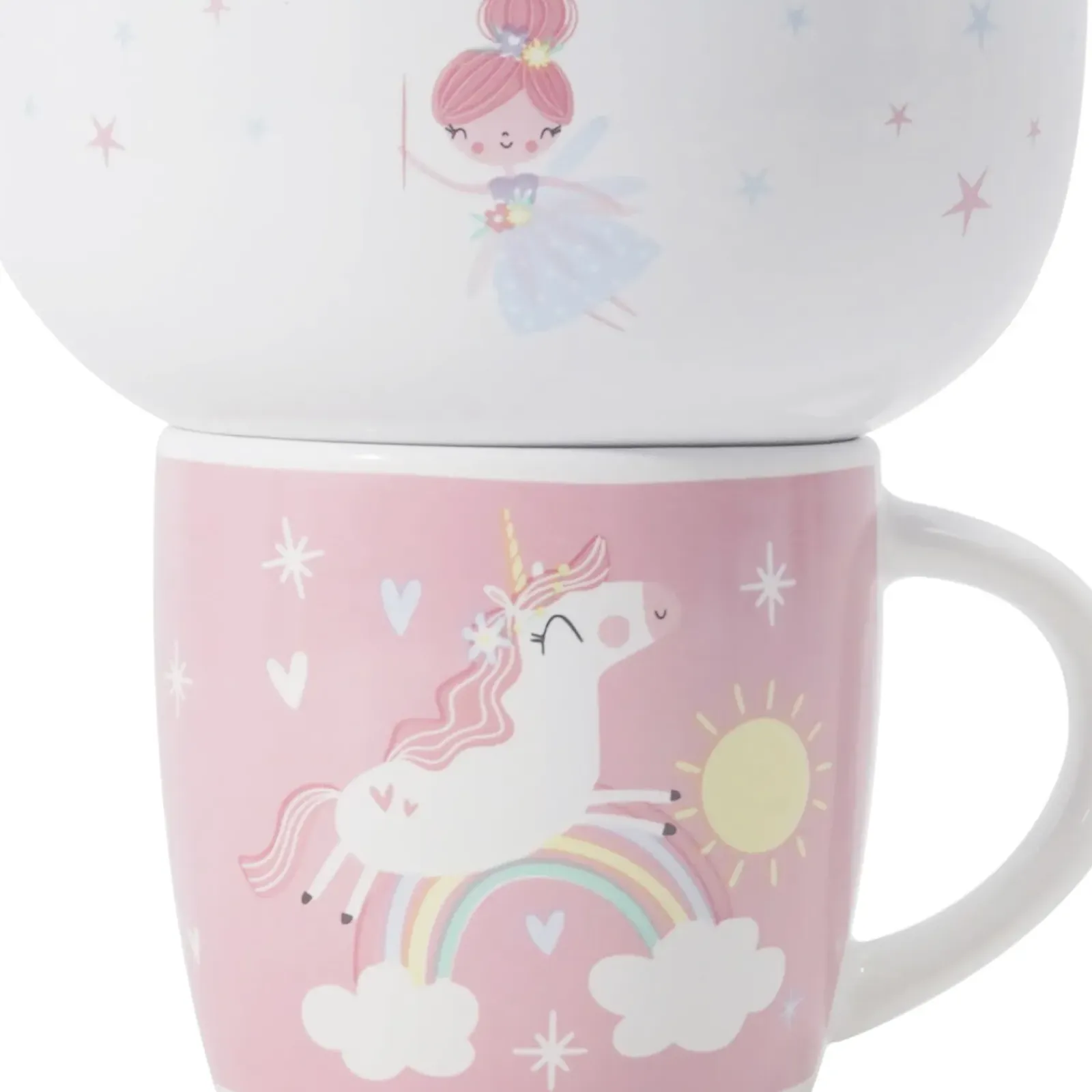 Kasa Canecas > Caneca + Taça Unicórnio Rosa