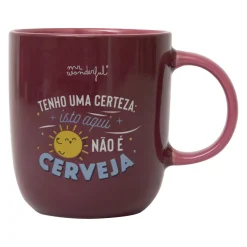 Mr. Wonderful Lancheiras|Lancheiras > Caneca - Tenho Uma Certeza