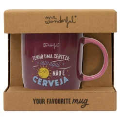 Mr. Wonderful Lancheiras|Lancheiras > Caneca - Tenho Uma Certeza