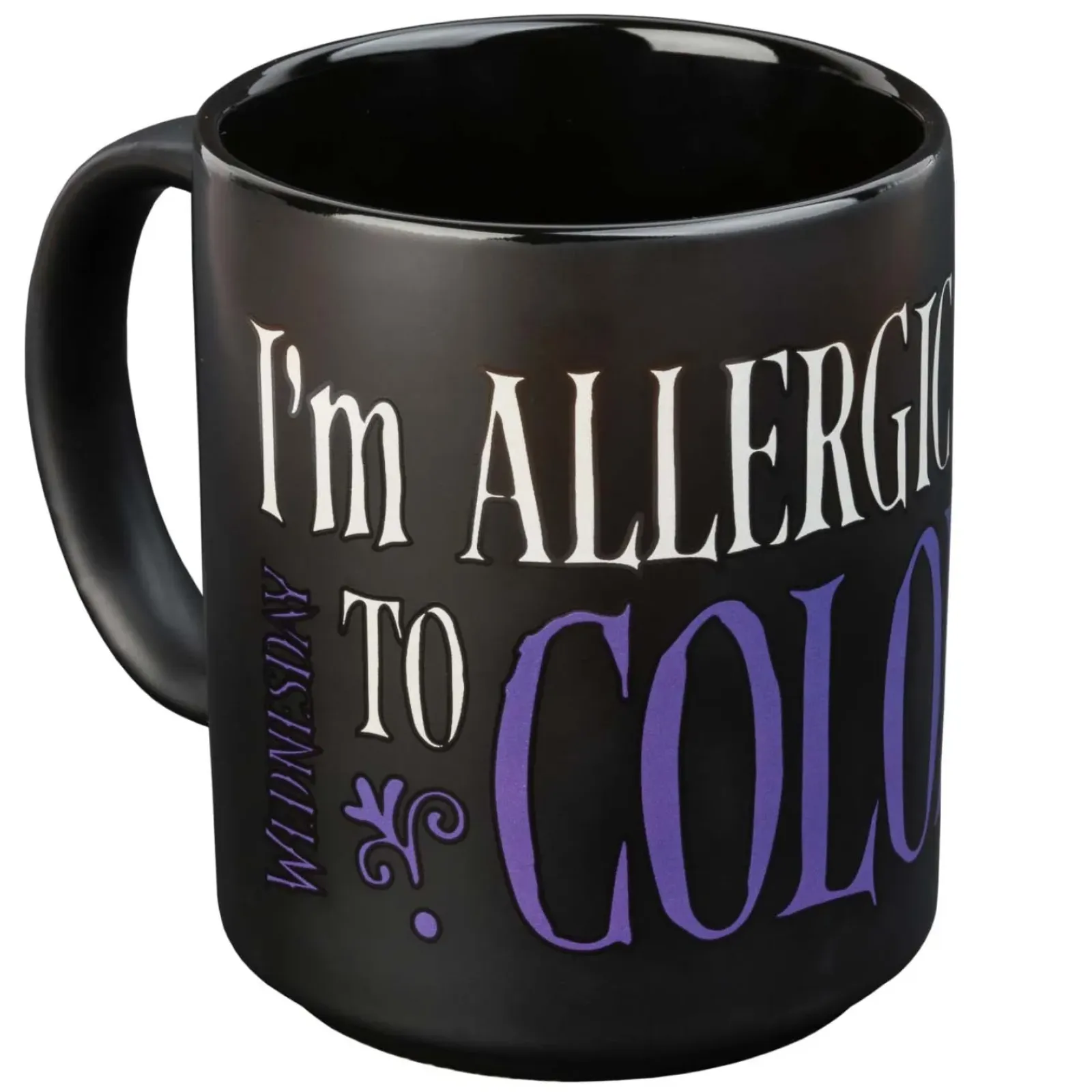 Wednesday Canecas > Caneca - I´M Allergic To Color
