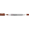 New Sakura Caneta Permanenteamente Dupla Identi Pen Cast