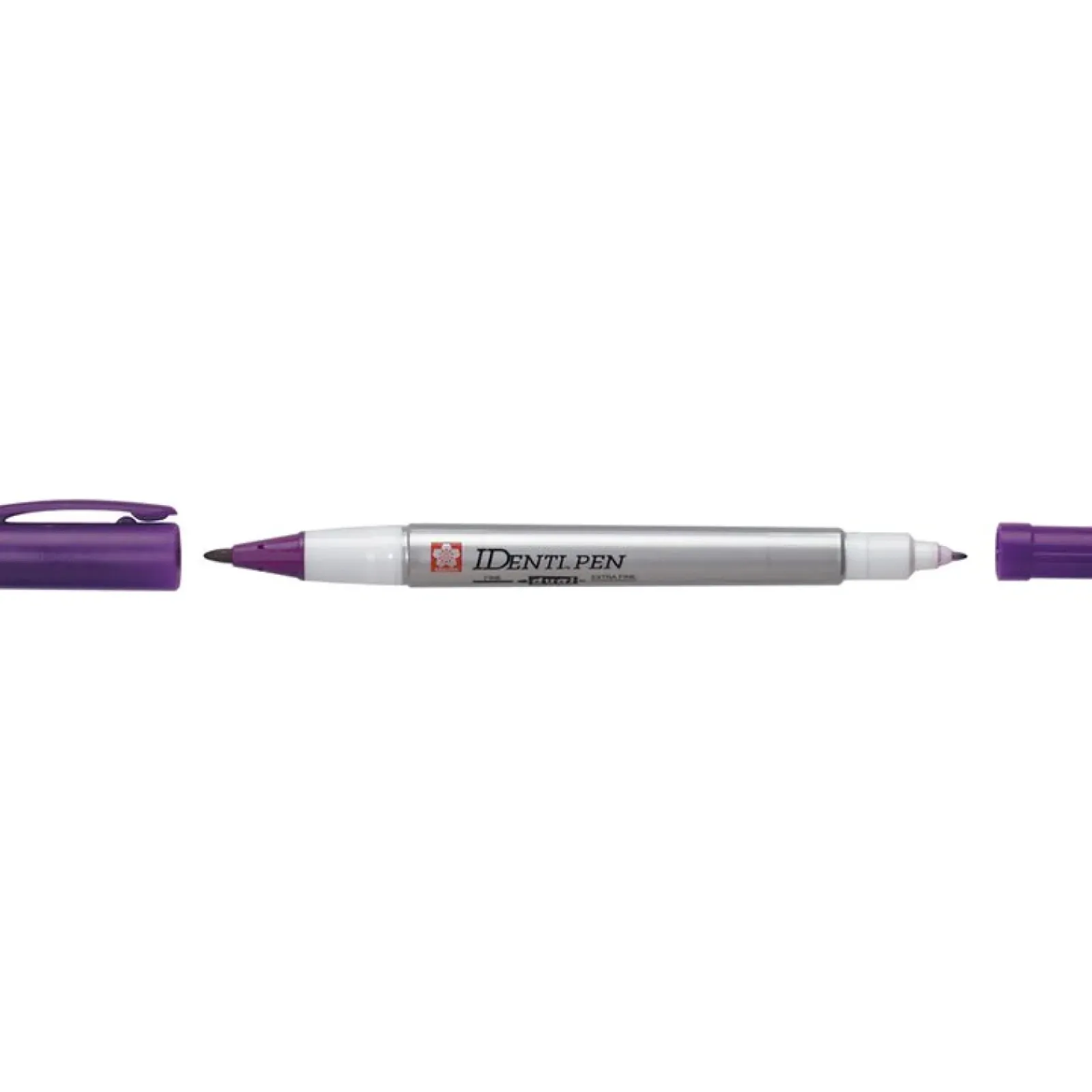 Sakura Brush Pen > Caneta Permanente Dupla Identi Pen Purpura Sak