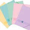 Oxford Capas E Classificadores > Capa A4 Com Elástico Live&Go Pastel