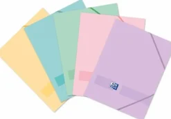 Oxford Capas E Classificadores > Capa A4 Com Elástico Live&Go Pastel
